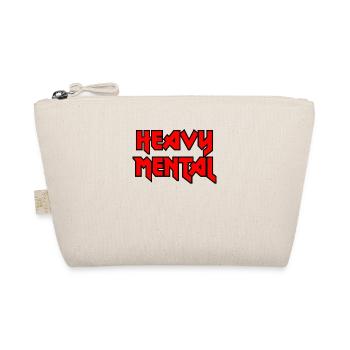 Heavy Metal - schwer psychisch - Bio-Täschchen - Natur - Vorne