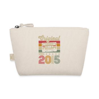 Vintage Geburtstag Original Geschenkidee 2015 - Bio-Täschchen - Natur - Vorne