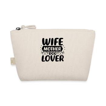 Femme Mère Chien amoureux - Trousse biologique - nature - Devant