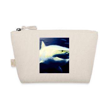 Great White Shark Vincent Van Gogh Style - Organic Pouch - nature - Front
