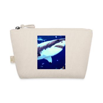 Great White Shark Vincent Van Gogh Style - Organic Pouch - nature - Front