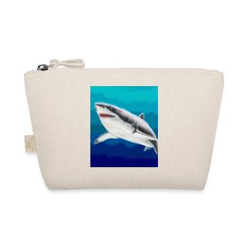 Great White Shark Vincent Van Gogh Style - Organic Pouch - nature - Front