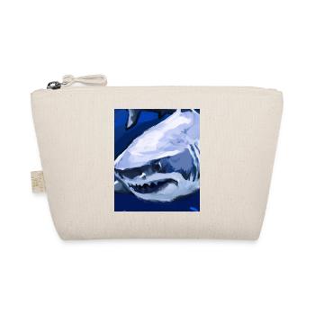 Great White Shark Vincent Van Gogh Style - Organic Pouch - nature - Front