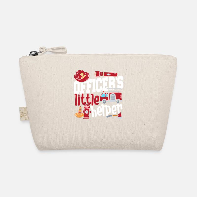 Officer's Little Helper Fire Engine Organic Pouch