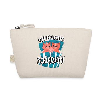 Offizielles Schlafshirt Cute Family Nap Cat Pet - Bio-Täschchen - Natur - Vorne