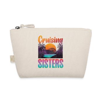 Cruise Ship Vacation Sister Girl - Bio-Täschchen - Natur - Vorne