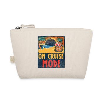 Cruise Ship Vacation Vintage On - Bio-Täschchen - Natur - Vorne