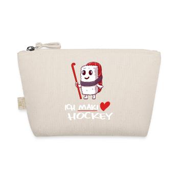 Feldhockey Hockey-love Hockeyspieler maki Hockey - Bio-Täschchen - Natur - Vorne