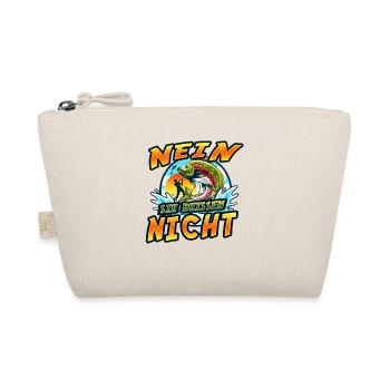 Nein! Sie beißen nicht. Angel, Angler Geburtstag - Bio-Täschchen - Natur - Vorne