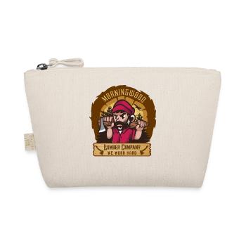 Morningwood Lumber Company Lumberjacks Nous travaillons dur - Trousse biologique - nature - Devant