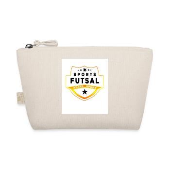 Soccer Retro Graphic Indoor Soccer Futsal Football - Bio-Täschchen - Natur - Vorne
