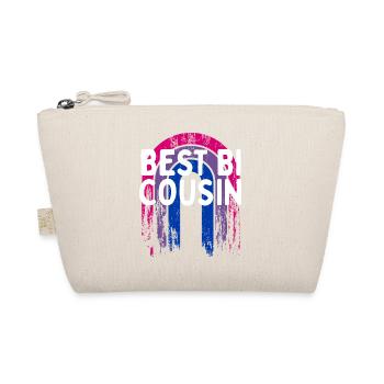 Best Bi Cousin Bisexual LGBTQ Bi Pride LGBT Family - Organic Pouch - nature - Front