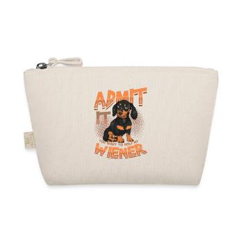 Admit It You Want To Hold My Viennese Dachshund. - Organic Pouch - nature - Front