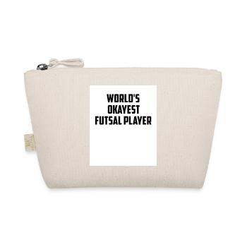 World's Okayest Futsal Player Indoor Soccer Footba - Bio-Täschchen - Natur - Vorne