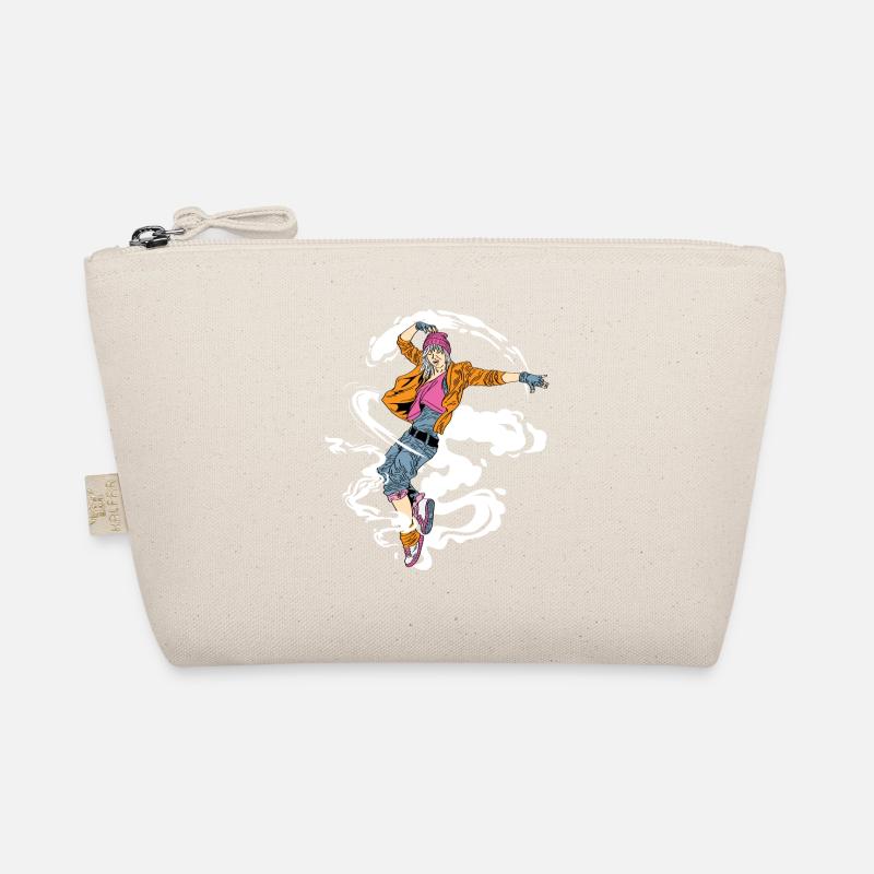 Breakdancing Girl Dance Choreographer Gift Organic Pouch
