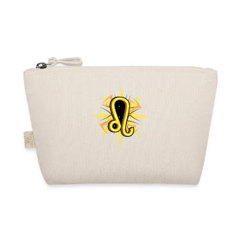 Leo Zodiac Fire Träumer oder Gläubiger Geschenk - Bio-Täschchen - Natur - Vorne