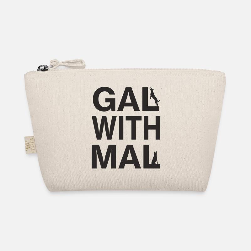 Gal with Mal - Belgian Shepherd Malinois Organic Pouch