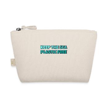 Keep The Sea Plastic Free Umweltschutz Meer retten - Bio-Täschchen - Natur - Vorne