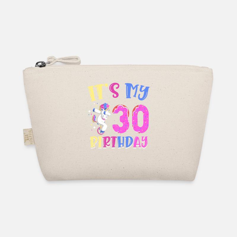 C’est mon 30e anniversaire Dabbing Unicorn Pony Trousse biologique
