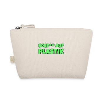 Keep The Sea Plastic Free Umweltschutz Meer retten - Bio-Täschchen - Natur - Vorne