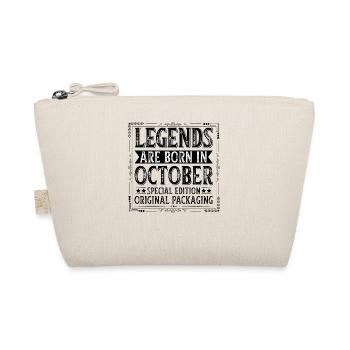 Anniversaire Octobre Légende Année de construction - Trousse biologique - nature - Devant