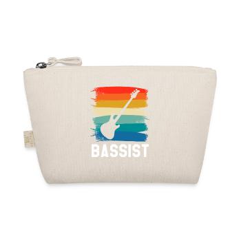Retro Vintage Classic Bassist Bass Guitar - Bio-Täschchen - Natur - Vorne