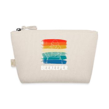 Retro Vintage Classic Beekeeper Beekeeping - Bio-Täschchen - Natur - Vorne