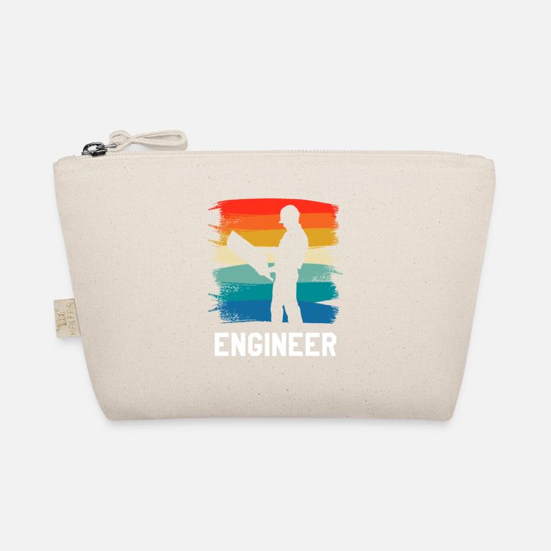 Retro Vintage Classic Engineer Engineering Organic Pouch