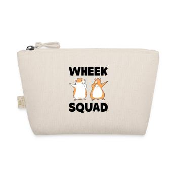 Wheek Squad Graphic Guinea Pig Owner Pet Cavy Anim - Bio-Täschchen - Natur - Vorne