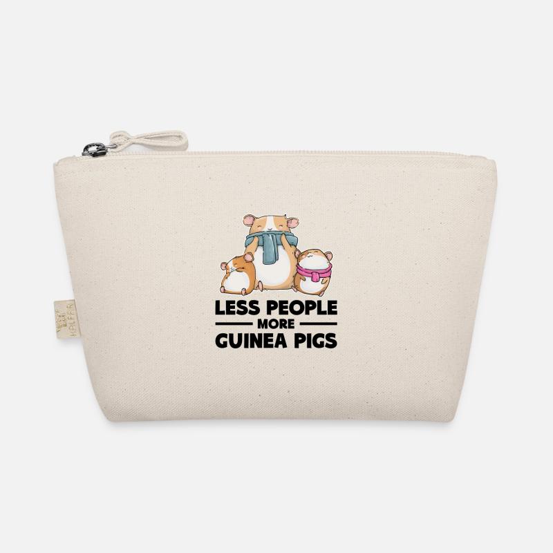 Life Is Better With Guinea Pigs Animals Pets Cavy Bio-Täschchen