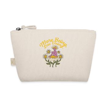 More Being Friendly and Caring Gift - Organic Pouch - nature - Front