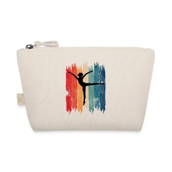Retro Gymnastics Acrobats Poison - Organic Pouch - nature - Front