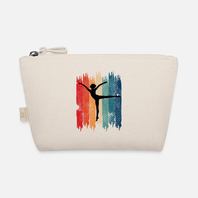 Retro Gymnastics Acrobats Poison Organic Pouch