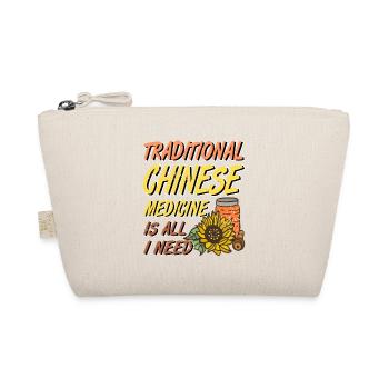 Traditional Chinese Medicine IS All I Need Retro - Organic Pouch - nature - Front