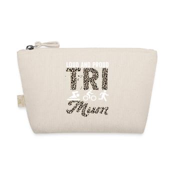 Laute Und Stolze Tri Mum Triathletin - Bio-Täschchen - Natur - Vorne