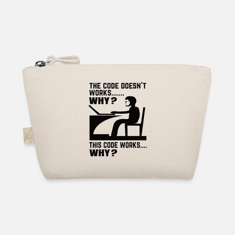 Software Developer Programmer Gift - Organic Pouch - nature
