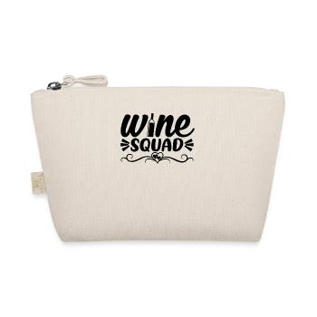 Wine troupe - Organic Pouch - nature - Front