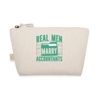 Accountant Bookkeeper Marriage - Bio-Täschchen - Natur - Vorne