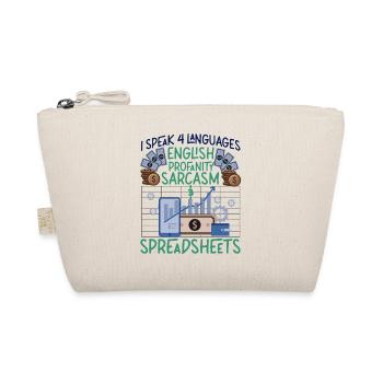 Accountant Bookkeeper Accounting - Organic Pouch - nature - Front