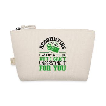 Accountant Bookkeeper Accounting - Organic Pouch - nature - Front