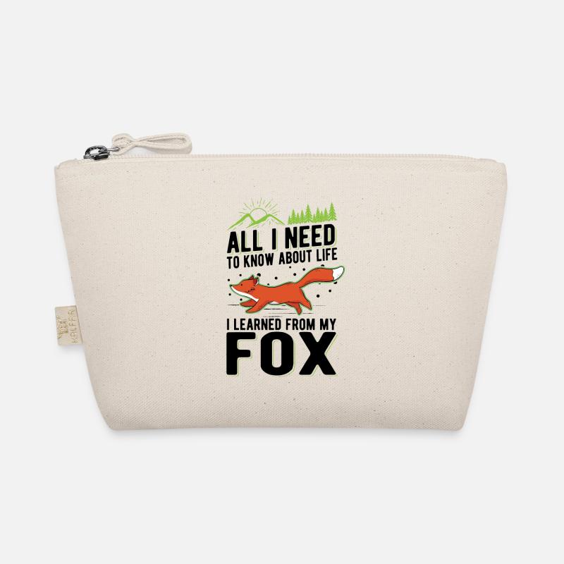 Fuchs Geschenk Rotfuchs Bio-Täschchen