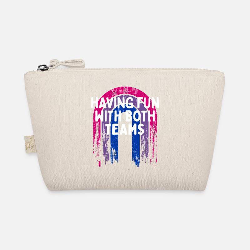 Having Fun with Both Teams Bisexual LGBTQ Bi Bio-Täschchen