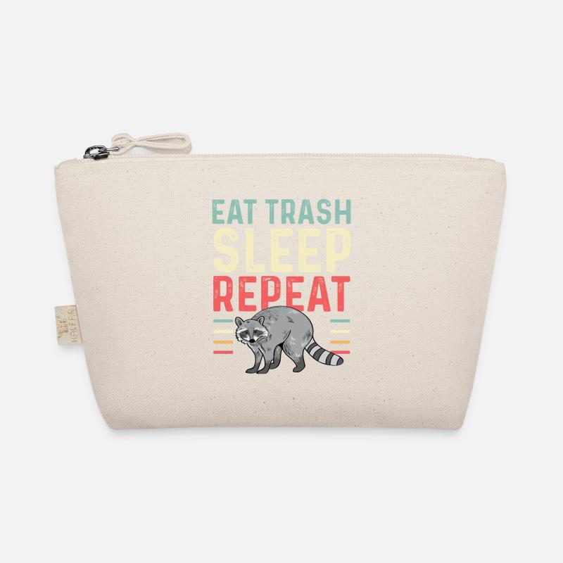 Eating, sleeping, repeating Lazy and sleepy Organic Pouch