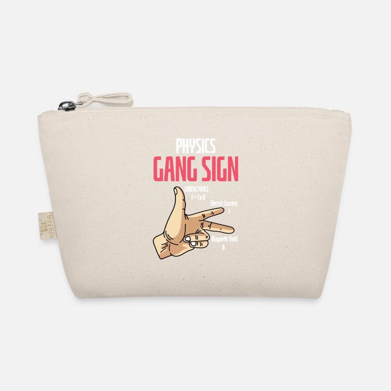 Physik -Gangzeichen Chemiker oder Wissenschaftler Bio-Täschchen