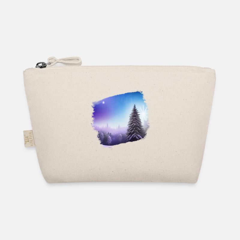 Winterlandschaft - Bio-Täschchen - Natur