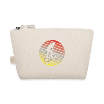 Cycling Mountain Bike Bike Cycling Bike Tour - Organic Pouch - nature - Front