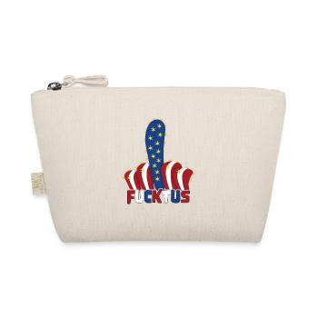 4th of July Vote Cactus Patriotic American Fucktus - Bio-Täschchen - Natur - Vorne
