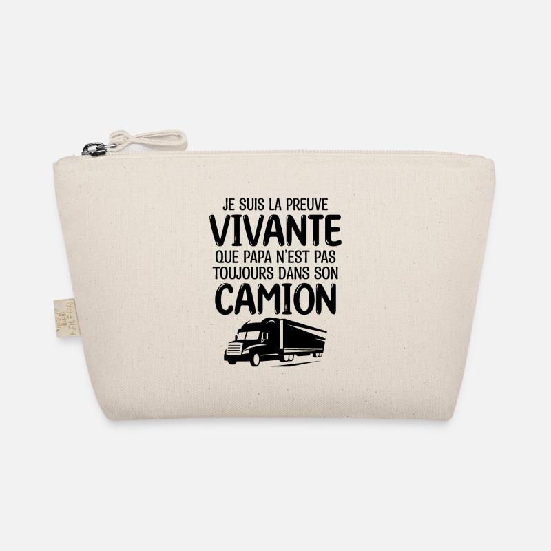 Papa chauffeur de camion fan de camion !! Trousse biologique