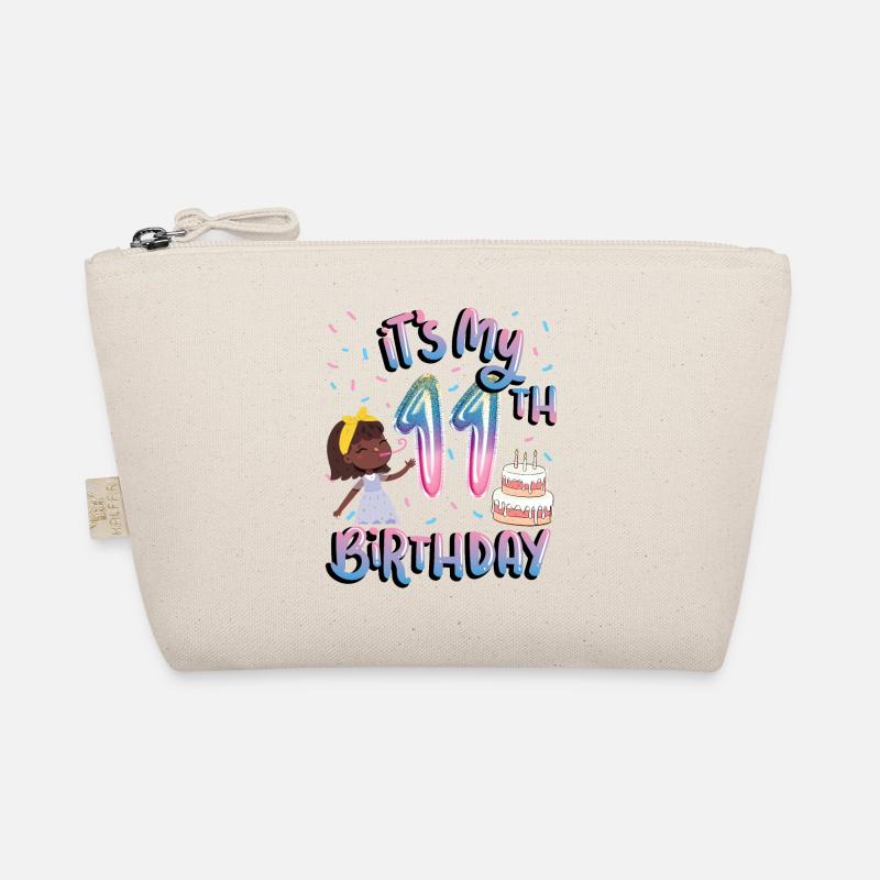Es Ist Mein 11. Geburtstag Melanin Kid Juneteenth Bio-Täschchen
