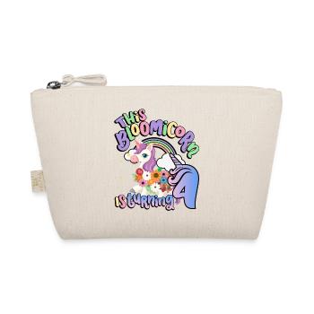 Bloomicorn fête ses 4 ans à 4 ans et 4e anniversaire - Trousse biologique - nature - Devant